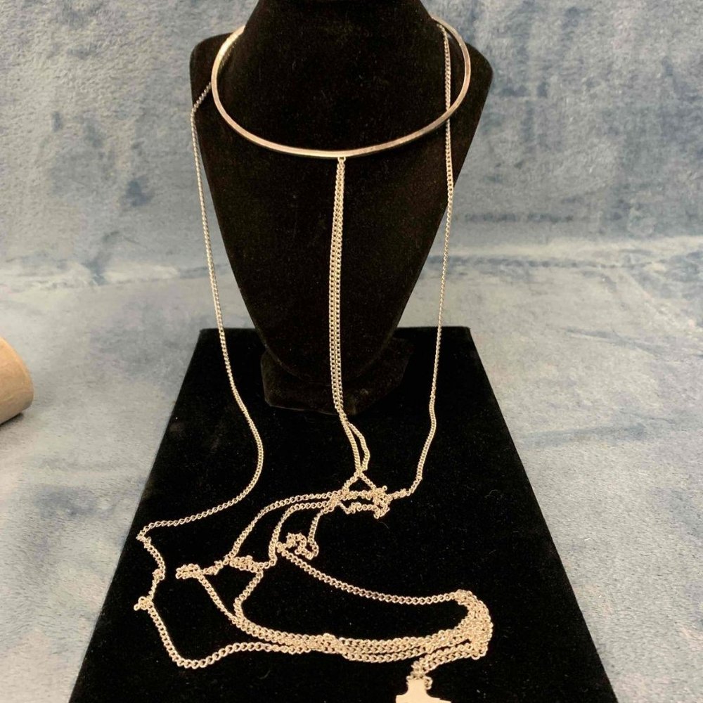 NWT HENRI BENDEL New York Choker Body Chain